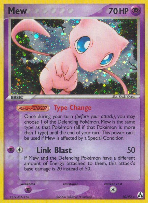 PSA 10 Pokemon Card Mew 148/PCG-P Battle Road Summer 2006 Promo